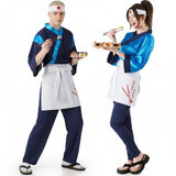 Fatos de casal Cozinheiros japoneses