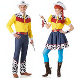 Fatos de casal Woody e Jessie do filme Toy Story