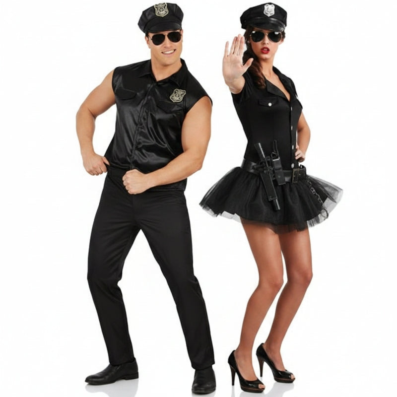 Fatos de casal Polícias Sexy