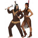 Fatos de casal Índios Comanche