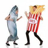 Fatos de casal Fish and Chips