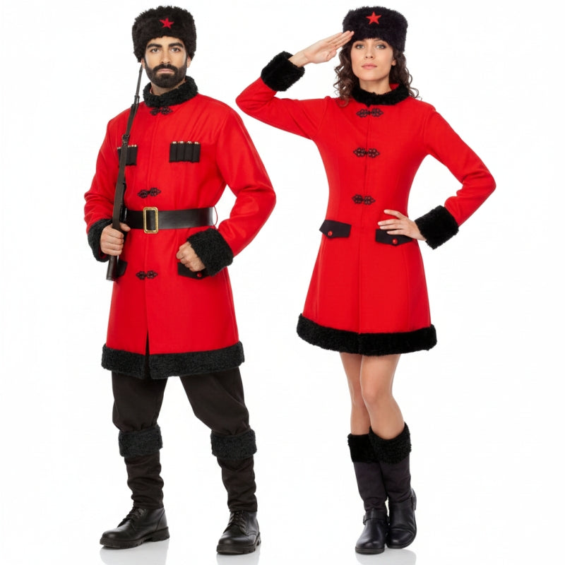 Fatos de casal Cossacos russos