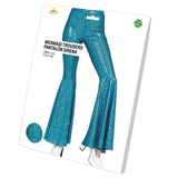 Pantalón de disfraz Acampanado Sirena para mujer Packaging