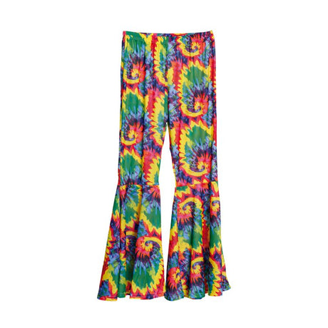 Pantalón de disfraz Hippie Estampado para mujer Bis
