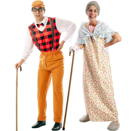 Ancianitos para disfrazarte en pareja