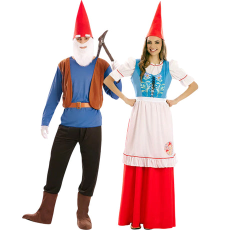 David el Gnomo y Lisa para disfrazarte en pareja