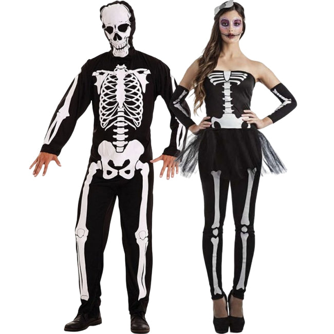 Pareja de Esqueletos Nocturnos