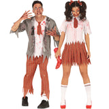 Estudiantes Zombies para disfrazarte en pareja