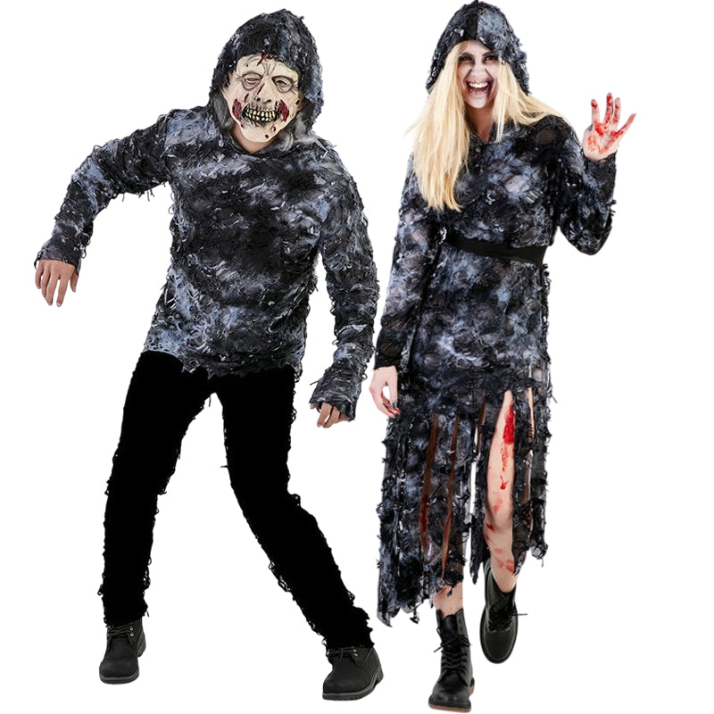 Zombies Harapos para disfrazarte en pareja	