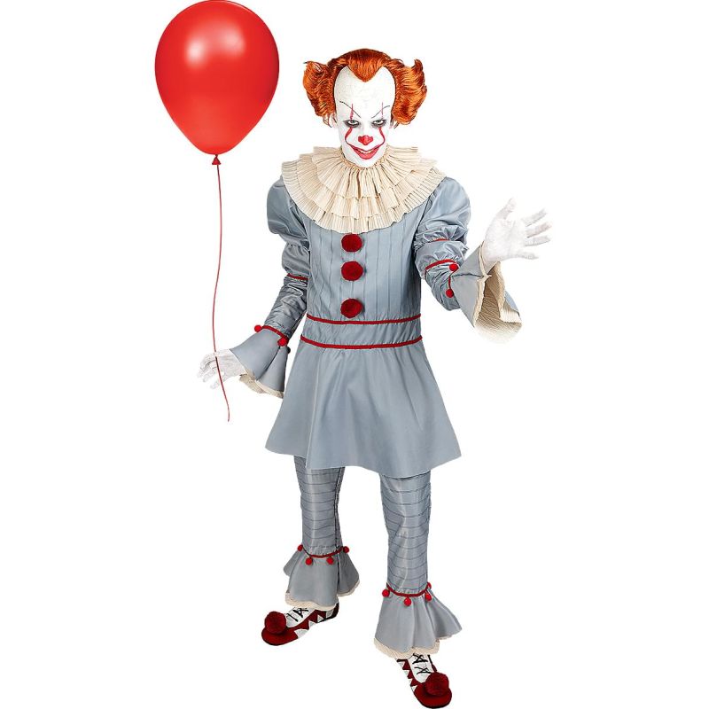 Peluca Pennywise IT Capítulo 2 Detalle