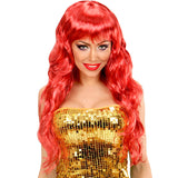 Peluca Sirena Roja