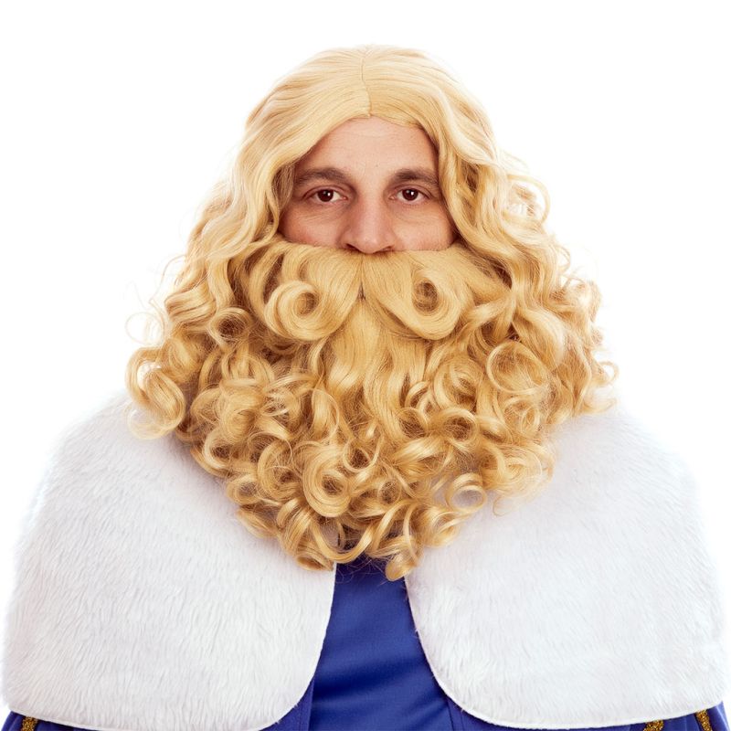 Peluca y Barba Rey Gaspar Bis