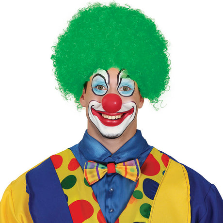 Peluca de Payaso verde