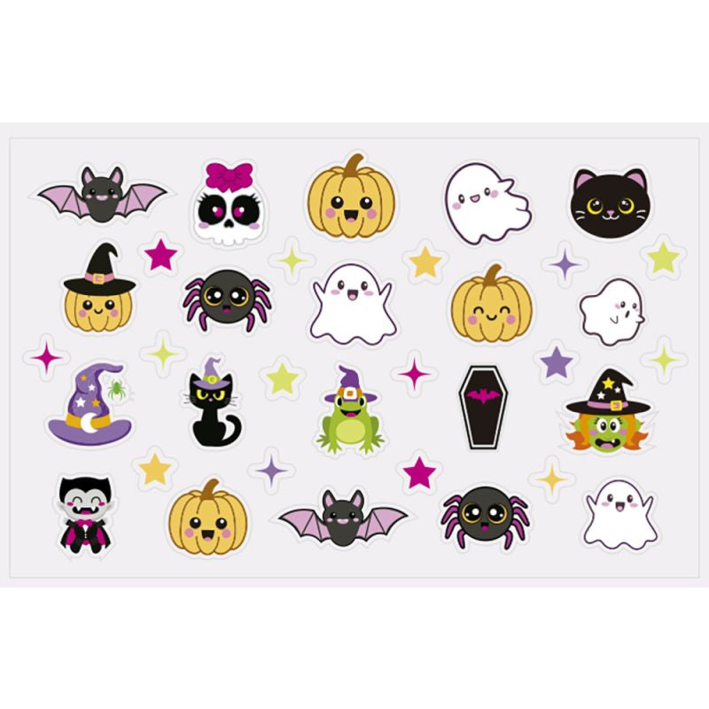 Pintauñas Infantil con pegatinas Lil Monsters Cntenido Bis