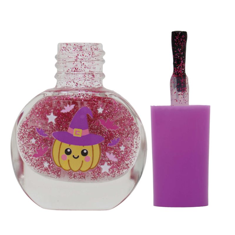 Pintauñas Infantil con pegatinas Lil Monsters Contenido
