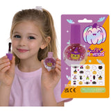 Pintauñas Infantil con pegatinas Lil Monsters