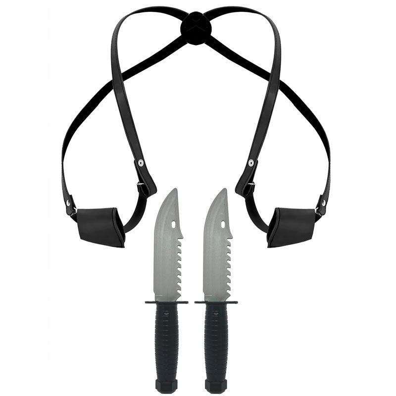 Sobaquera con 2 cuchillos