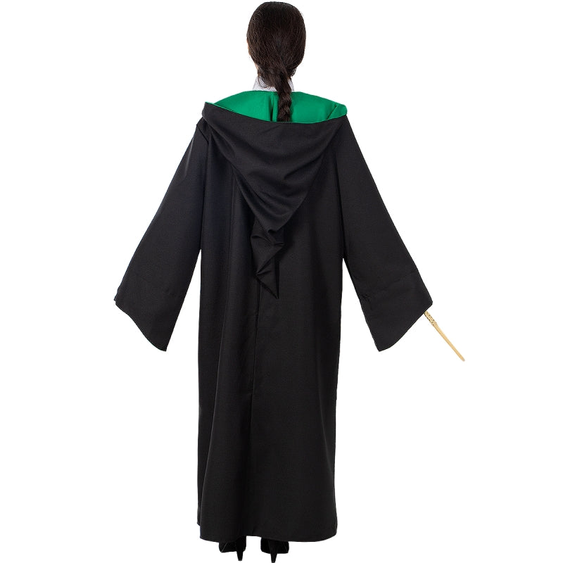 Túnica Réplica Slytherin para adulto - Diamond Edition Espalda