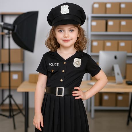 Fatos de polícia para meninas