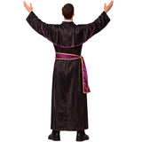 Disfraz de Cura Monseñor para hombre espalda