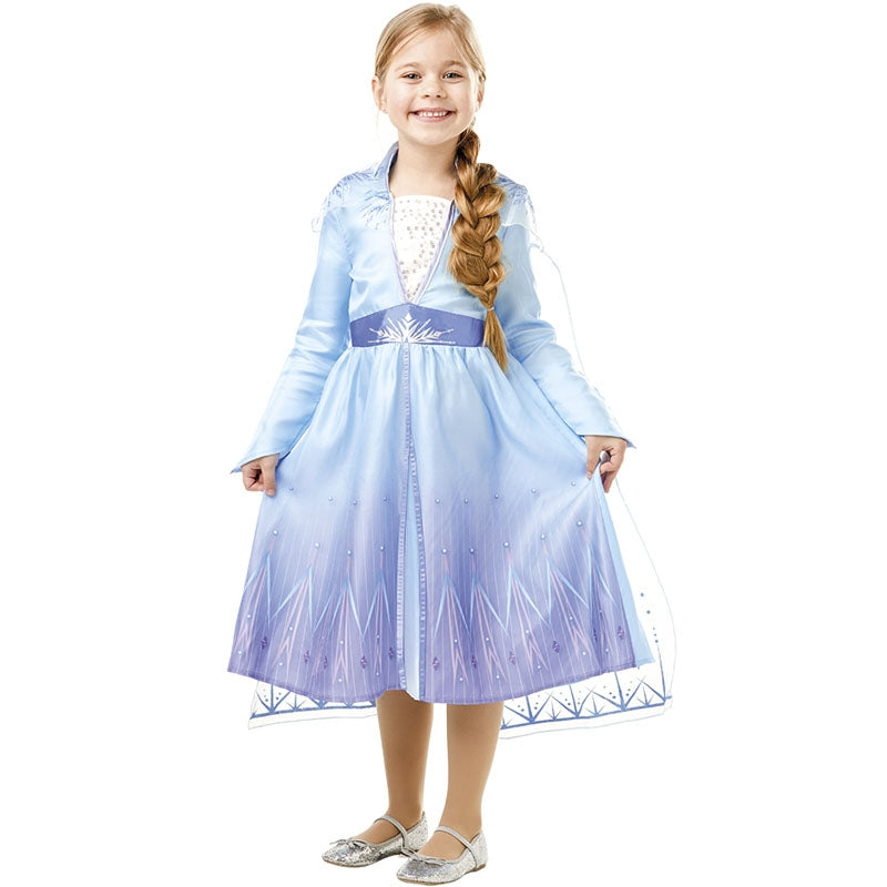 Costume Vestidos De Frozen Para Niña De Años Fato Elsa Frozen Menina