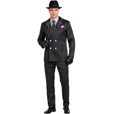 Disfraz de Gánster Chicago para hombre Bis