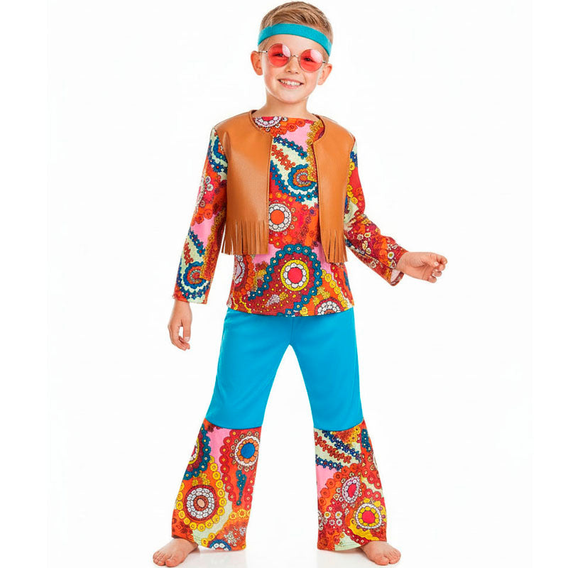 Disfraz de Hippie Happy para niño Bis