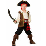 Disfraz de Pirata alta mar para niño Bis