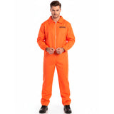 Disfraz de Preso Naranja para hombre Bis