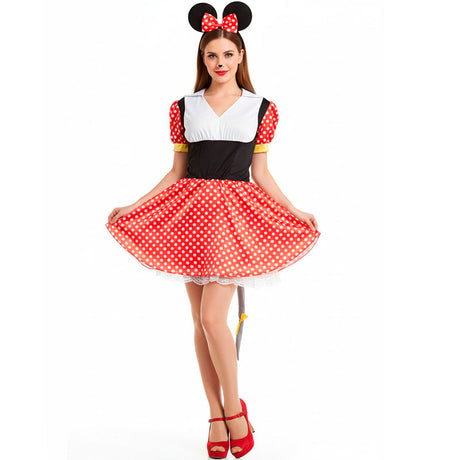 Disfraz de Ratoncita Minnie Mouse para mujer Bis