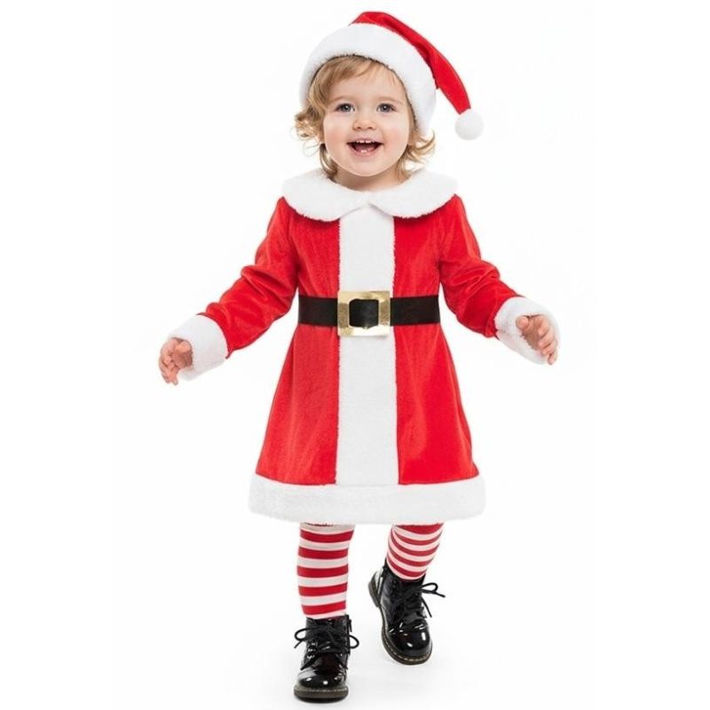 Disfraz de Mamá Noel Bebé Bis