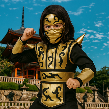 Fatos de ninja para crianças