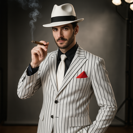 Fatos de Gangsters e Mafiosos para homem