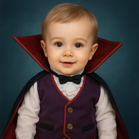 Fatos de vampiro para bebés
