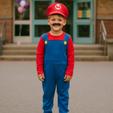 Fato de Encanador Mario para menino