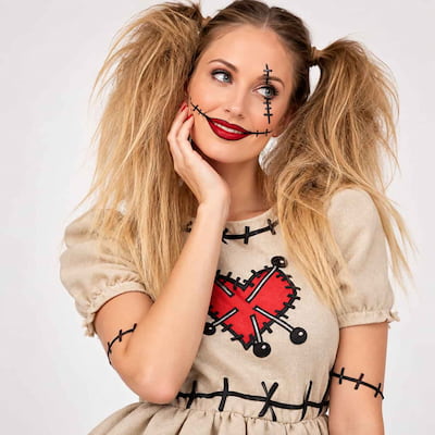 Fatos Halloween mulher