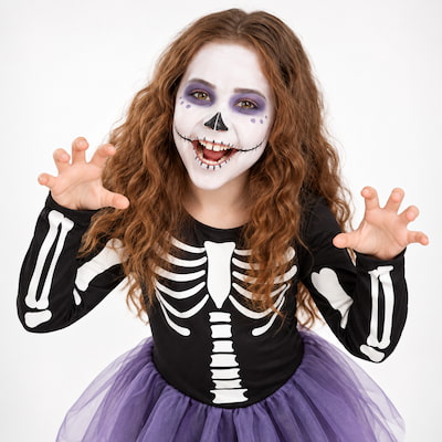 Fatos Halloween para menina