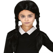 Peluca Niña Tétrica infantil