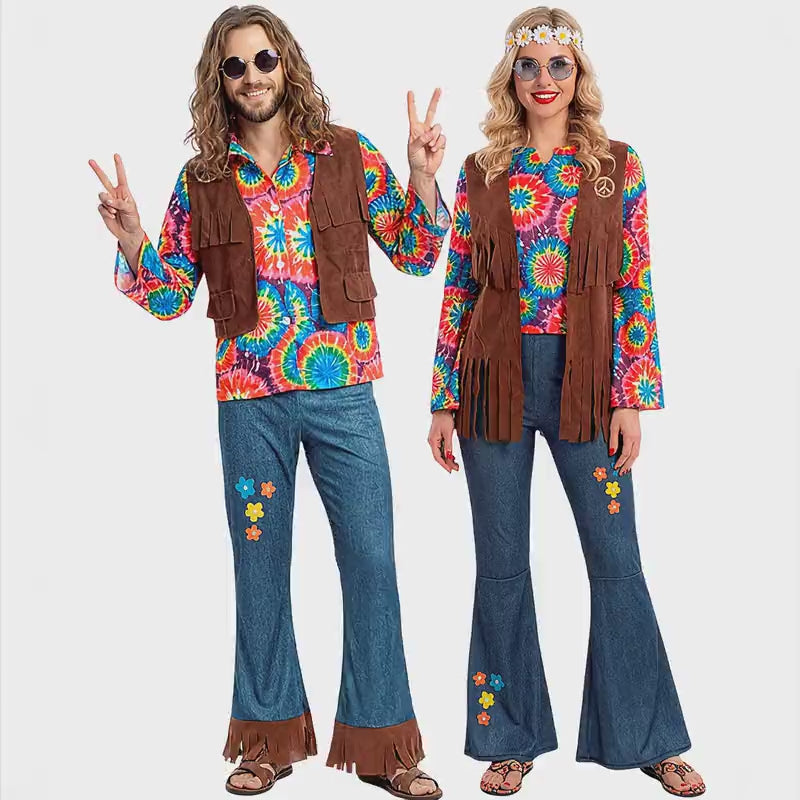 Fato de Hippies Chill para casal