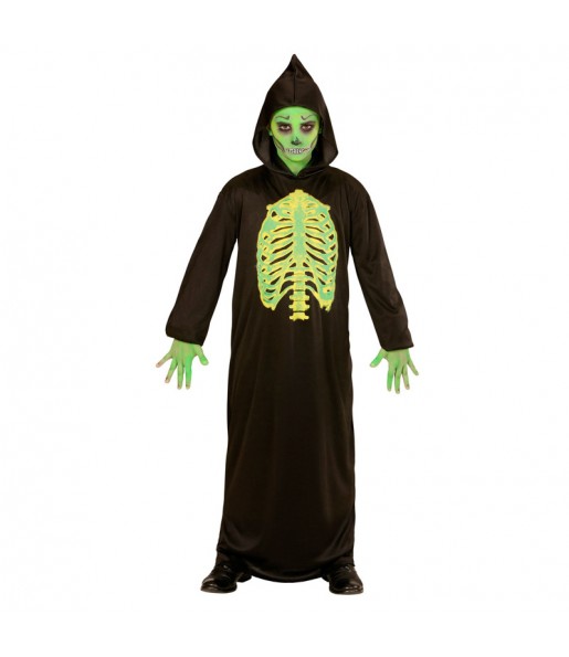 Disfarce Halloween Morte tóxica para meninos para uma festa do terror