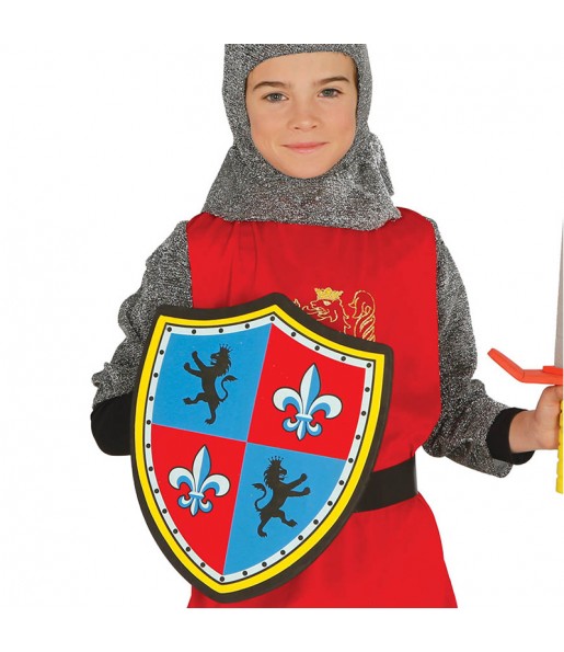 Escudo Medieval Infantil para festas de fantasia