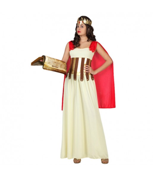 Disfarce original Deusa Grega capa vermelha mulher ao melhor preço