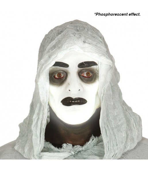 Máscara DarkMan fluorescente para completar o seu fato Halloween e Carnaval