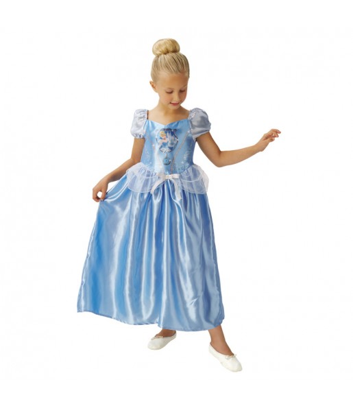 Disfarce Cinderela Fairytale menina para que eles sejam com quem sempre sonharam