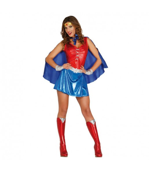 Disfarce original Wonder Woman mulher ao melhor preço