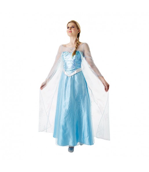 Disfarce original Elsa Frozen - Disney® mulher ao melhor preço