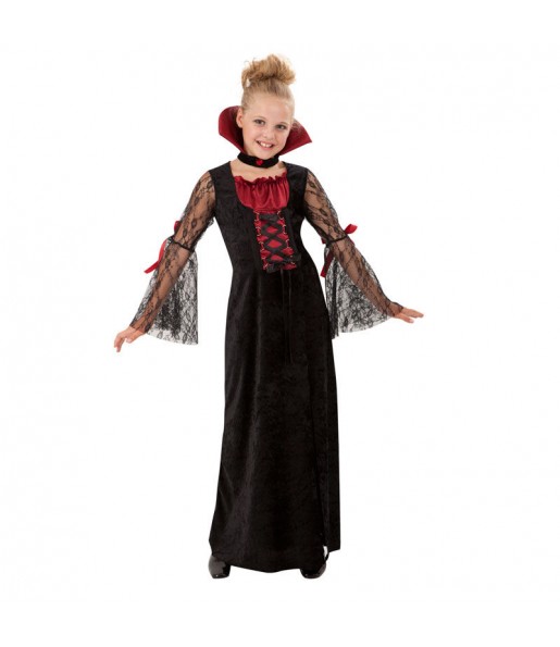 Disfarce Halloween Vampiro gótico meninas para uma festa Halloween