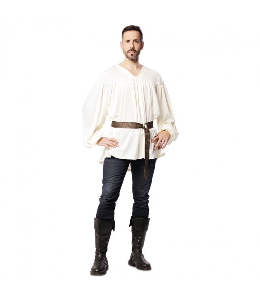 Camisa medieval para homem para completar o seu disfarce