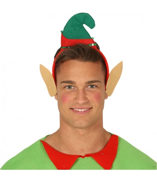 Faixa de cabeça Elfo com orelhas