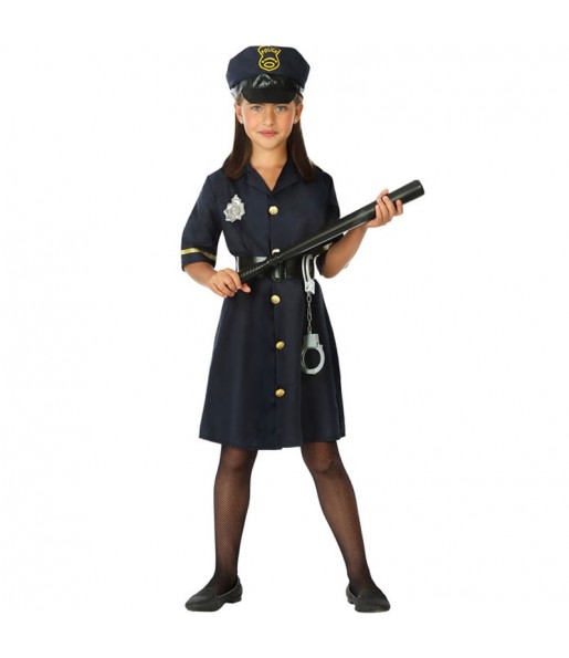 Fato de Oficial de Polícia para menina